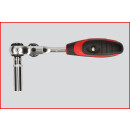 1/4" MODIFIX Mini-T-Griff-Schwenkkopf-Knarre, 72 Zahn - KS Tools 914.1405