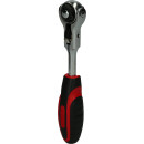 1/4" MODIFIX Mini-T-Griff-Schwenkkopf-Knarre, 72 Zahn - KS Tools 914.1405