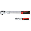 1/4" + 1/2" Teleskop-Umschaltknarren-Satz,...