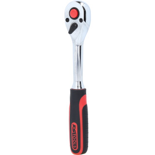 3/8" CHROMEplus Umschaltknarre, 72 Zahn, Kunststoffgriff - KS Tools 915.3890