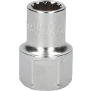 19mm TRIPLEplus Durchgangs-Stecknuss, 10mm - KS Tools 916.4060