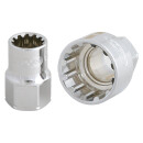 19mm TRIPLEplus Durchgangs-Stecknuss, 11mm - KS Tools...