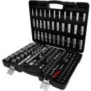 1/4"+3/8"+1/2" Steckschlüssel-Satz,...