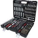 1/4"+3/8"+1/2" Steckschlüssel-Satz,...