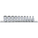 1/4" 12-kant-Stecknuss-Satz, 10-tlg - KS Tools 917.0625