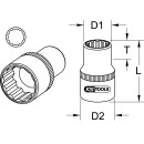 1/2" 12-kant-Stecknuss, 5/8" - KS Tools 917.1376