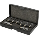 1/4" CHROMEplus Bit-Stecknuss-Satz mit Gelenk Torx,...