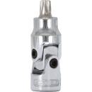 1/4" CHROMEplus Gelenk-Bit-Stecknuss Torx, T15 - KS...