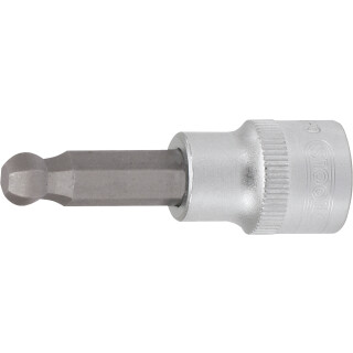 3/8" Bit-Stecknuss Innensechskant mit Kugelkopf, 3mm - KS Tools 917.3860