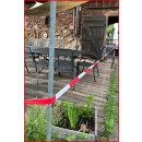 Folien-Absperrband rot/weiss schraffiert - KS Tools 917.3899