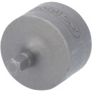 3/8" Bit-Stecknuss Innensechskant, kurz, 4 mm - KS...