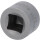 3/8" Bit-Stecknuss Innensechskant, kurz, 4 mm - KS Tools 917.4001