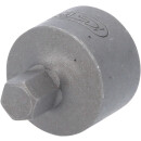 3/8" Bit-Stecknuss Innensechskant, kurz, 7 mm - KS...