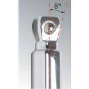 1/4"+3/8"+1/2" CHROMEplus Kipp-Verlängerungs-Satz, 9-tlg - KS Tools 918.0009