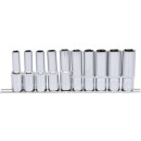 1/2" CHROMEplus Sechskant-Stecknuss-Satz, lang,...