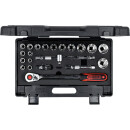 1/2" CHROMEplus Steckschlüssel-Satz, 22-tlg -...