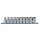 1/2" CHROMEplus Sechskant-Stecknuss-Satz, 10-tlg,  - KS Tools 918.0650