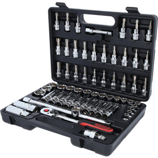 3/8" CHROMEplus Steckschlüssel-Satz, 61-tlg - KS Tools 918.0661
