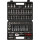 3/8" CHROMEplus Steckschlüssel-Satz, 61-tlg - KS Tools 918.0661