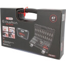 1/4" CHROMEplus Steckschlüssel-Satz, 47-tlg - KS Tools 918.0847