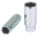 1/2" CHROMEplus Zündkerzen-Stecknuss, 21mm - KS...