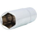 1/2" CHROMEplus Sechskant-Stecknuss, lang, 16mm - KS...