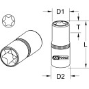 1/2" CHROMEplus Torx-E-Stecknuss, E20 - KS Tools...