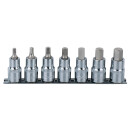 1/2" CHROMEplus Bit-Stecknuss-Satz Innensechskant,...