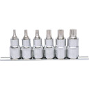 1/2" CHROMEplus Bit-Stecknuss-Satz XZN, 6-tlg M5-M14 - KS Tools 918.1349