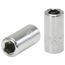 1/4" CHROMEplus Bit-Adapter-Stecknuss - KS Tools 918.1421