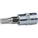1/4" CHROMEplus Bit-Stecknuss XZN, M6 - KS Tools 918.1443