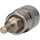 1/4" CHROME Bit-Stecknuss Innensechskant, 3mm - KS Tools 918.1461