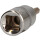 1/4" CHROME Bit-Stecknuss Innensechskant, 3mm - KS Tools 918.1461