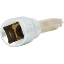 1/2" CHROMEplus Bit-Stecknuss Torx, lang, T50 - KS Tools 918.1648