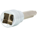 1/2" CHROMEplus Bit-Stecknuss Innensechskant, lang, 7mm - KS Tools 918.1657