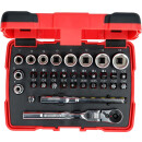 1/4" TORSIONpower Bit-Stecknuss-Box, 33-tlg - KS Tools 918.3005