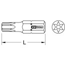 1/4" TORSIONpower Bit Torx, 25mm, TB27, mit Bohrung...