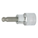 3/8" CHROMEplus Bit-Stecknuss Innensechskant,Kugelkopf,10mm - KS Tools 918.3876