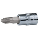 3/8" CHROMEplus Bit-Stecknuss, PZ2 - KS Tools 918.3878