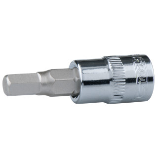 3/8" CHROMEplus Bit-Stecknuss Innensechskant, 3/8" - KS Tools 918.3966