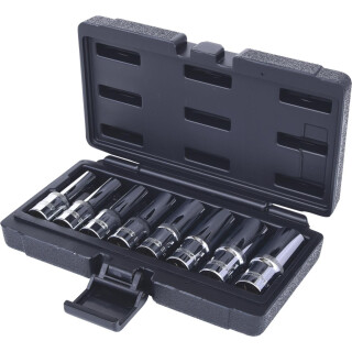 1/2" CHROMEplus Torx-E-Stecknuss-Satz, lang, 8-tlg - KS Tools 918.4420