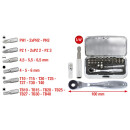 1/4" CHROMEplus Bit-Satz, 31-tlg - KS Tools 918.4600