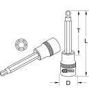 1/2" CHROMEplus Bit-Stecknuss...