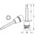 1/2" CHROMEplus Bit-Stecknuss Innensechskant,Kugelkopf, lang, 8 mm, 200 mm - KS Tools 918.5316