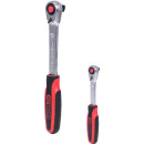 SlimPOWER Umschaltknarren-Satz, 2-tlg 1/4"+1/2"...