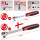 SlimPOWER Umschaltknarren-Satz, 2-tlg 1/4"+1/2" - KS Tools 920.0002