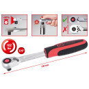 1/4" SlimPOWER Umschaltknarre,72 Zahn - KS Tools 920.1490