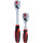 Monster Umschaltknarren-Satz, 2-tlg 1/4"+1/2" - KS Tools 935.0002