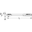 1/2" Monster Teleskop-Umschaltknarre, 100 Zahn - KS Tools 935.1285