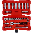 3/8" Steckschlüssel-Satz, 27-tlg - KS Tools...